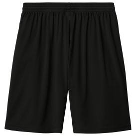 Sport-Tek ST103 Competitor United 7" Shorts - Black/White