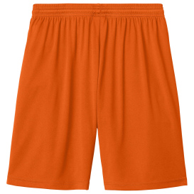 Sport-Tek ST103 Competitor United 7" Shorts - Deep Orange/White