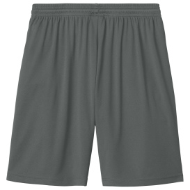 Sport-Tek ST103 Competitor United 7" Shorts - Iron Grey/White