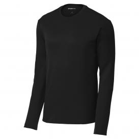 Sport-Tek ST248 Sport-Wick Fleece Pullover Crew - Black