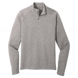 Sport-Tek ST273 Lightweight French Terry 1/4-Zip Pullover - Heather Grey