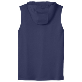 Sport-Tek ST352H Competitor Sleeveless Hoodie - True Navy