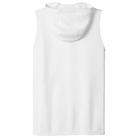 Sport-Tek ST352H Competitor Sleeveless Hoodie - White