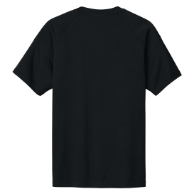 Sport-Tek ST359 PosiCharge Competitor 2-Button Henley - Black