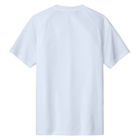 Sport-Tek ST359 PosiCharge Competitor 2-Button Henley - White
