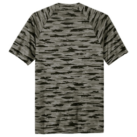 Sport-Tek ST375 Drift Camo Tee - Black