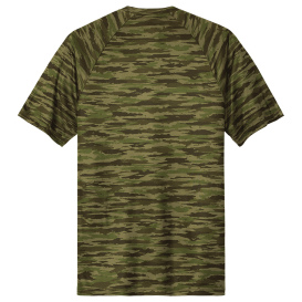 Sport-Tek ST375 Drift Camo Tee - Olive Drab Geen