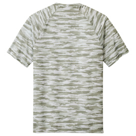 Sport-Tek ST375 Drift Camo Tee - White