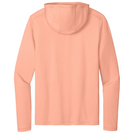 Sport-Tek ST420LSH Posi-UV Pro Long Sleeve Hoodie - Soft Coral