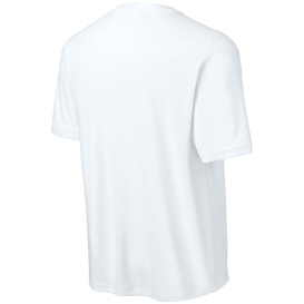 Sport-Tek ST440 Club Short Sleeve Crew - White