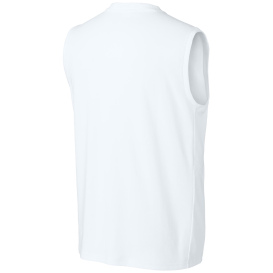 Sport-Tek ST441 Club Sleeveless V-Neck - White