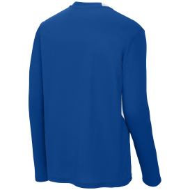 Sport-Tek ST443 Club 1/4-Zip Pullover - True Royal/White
