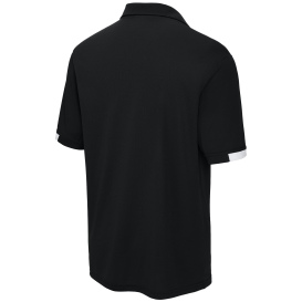Sport-Tek ST444 Club Colorblock Polo - Black/White
