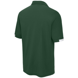 Sport-Tek ST444 Club Colorblock Polo - Forest Green/White