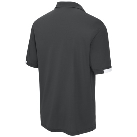 Sport-Tek ST444 Club Colorblock Polo - Iron Gray/White