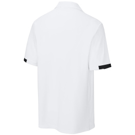 Sport-Tek ST444 Club Colorblock Polo - White/Black