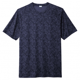 Sport-Tek ST460 Digi Camo Tee - True Navy