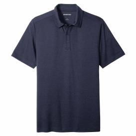 Sport-Tek ST467 Endeavor Polo - Deep Navy Heather