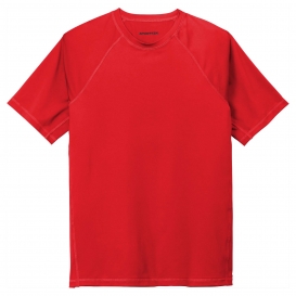 Sport-Tek ST470 Rashguard Tee - True Red