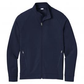 Sport-Tek ST560 Sport-Wick Flex Fleece Full-Zip - True Navy