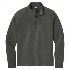 Sport-Tek ST561 Sport-Wick Flex Fleece 1/4-Zip - Dark Grey Heather