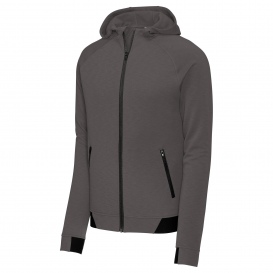 Sport-Tek ST570 Strive Hooded Full-Zip - Graphite