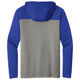 Sport-Tek ST6044 Halftime Long Sleeve Hoodie - True Royal/Vintage Heather