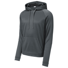 Sport-Tek ST730 Re-Compete Fleece Pullover Hoodie - Iron Grey