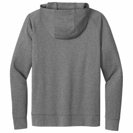 Sport-Tek ST856 Sport-Wick Stretch 1/2-Zip Hoodie - Charcoal Heather Grey