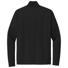 Sport-Tek ST857 Sport-Wick Stretch Full-Zip Cadet Jacket - Black