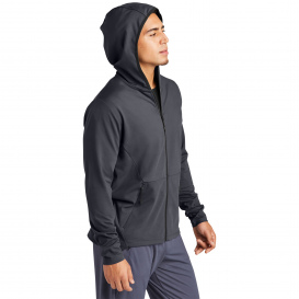Sport-Tek ST870 Circuit Hooded Full-Zip - Graphite