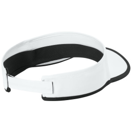 Sport-Tek STC57 Repeat Visor - White/Black