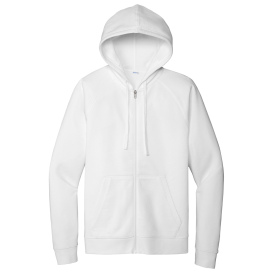 Sport-Tek STF201 Drive Fleece Hooded Full-Zip - White