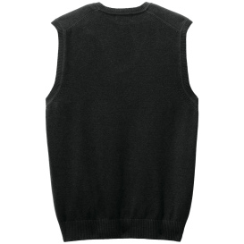 Port Authority SW2860 Easy Care Sweater Vest - Deep Black