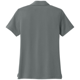 TravisMathew TM1LF071 Ladies Glenview Solid Polo - Quiet Shade Gray