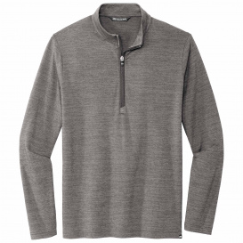 TravisMathew TM1MW452 Crestview 1/4-Zip - Grey Heather