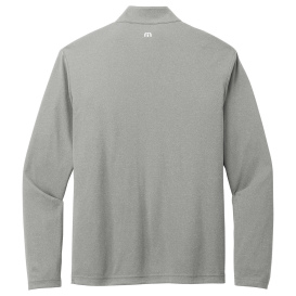 TravisMathew TM1MY397 Coto Performance 1/4-Zip - Quiet Shade Grey Heather