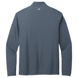 TravisMathew TM1MY397 Coto Performance 1/4-Zip - Vintage Indigo/Black