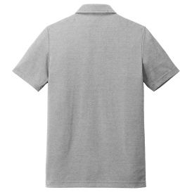TravisMathew TM1MY402 Coastal Chest Stripe Polo - Quiet Shade Grey Heather