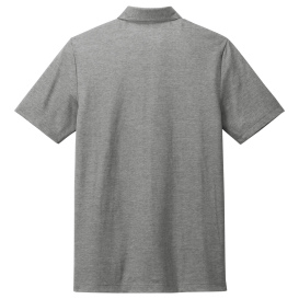 TravisMathew TM1MY404 Oceanside Heather Pocket Polo - Quiet Shade Grey Heather