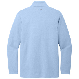 TravisMathew TM1MZ339 Coveside 1/4-Zip - Light Blue Heather