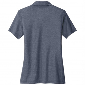 TravisMathew TM1WW002 Ladies Oceanside Heather Polo - Blue Nights Heather