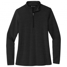 TravisMathew TM1WW003 Ladies Crestview 1/4-Zip - Black