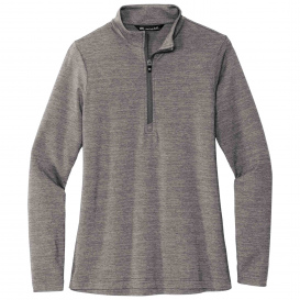 TravisMathew TM1WW003 Ladies Crestview 1/4-Zip - Grey Heather