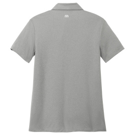 TravisMathew TM1WX002 Ladies Coto Performance Polo - Quiet Shade Grey Heather