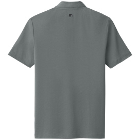 TravisMathew TMA41461 Glenview Solid Polo Shirt - Quiet Shade Gray