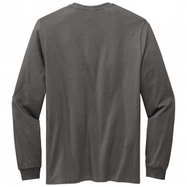Volunteer Knitwear VL100LS All-American Long Sleeve Tee - Grey Steel