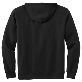 Volunteer Knitwear VL130H Chore Fleece Pullover Hoodie - Deep Black