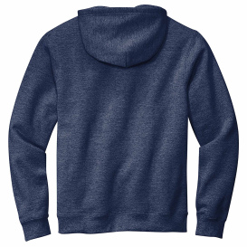 Volunteer Knitwear VL130H Chore Fleece Pullover Hoodie - Strong Navy Heather