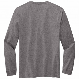 Volunteer Knitwear VL60LS Chore Long Sleeve Tee - Dark Heather Grey